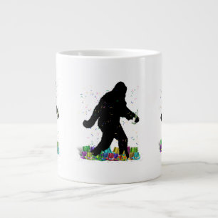 Borta kvadratschin" på nyår jumbo mugg