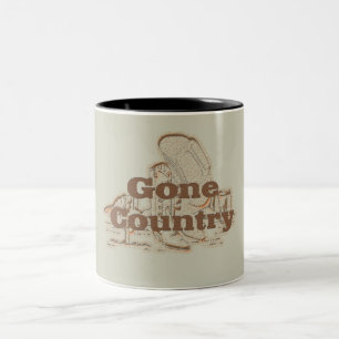 Borta Land ...Mugg Två-Tonad Mugg
