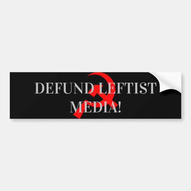 BORTA LEFTISTMEDIA! BILDEKAL (Framsidan)
