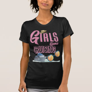 Borta marschering av kvinnor i jute Hat Girls T Shirt