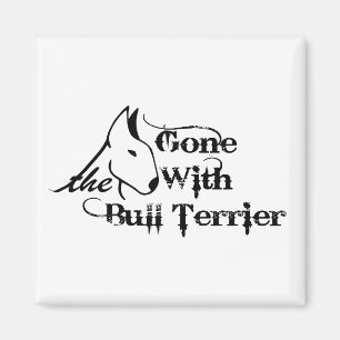 Borta med BULL TERRIER-hundälskare Magnet