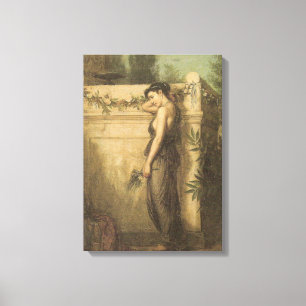 Borta men inte glömd (John William Waterhouse) Canvastryck