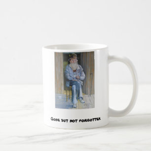 Borta men inte glömd kaffemugg