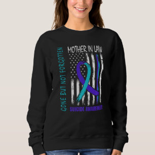 Borta men inte glömd Svärmor Suicide Medveten T Shirt