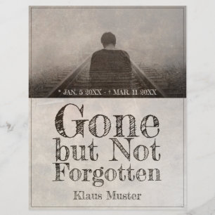 Borta men inte glömd - Vintage