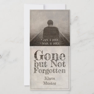 Borta men inte glömd - Vintage