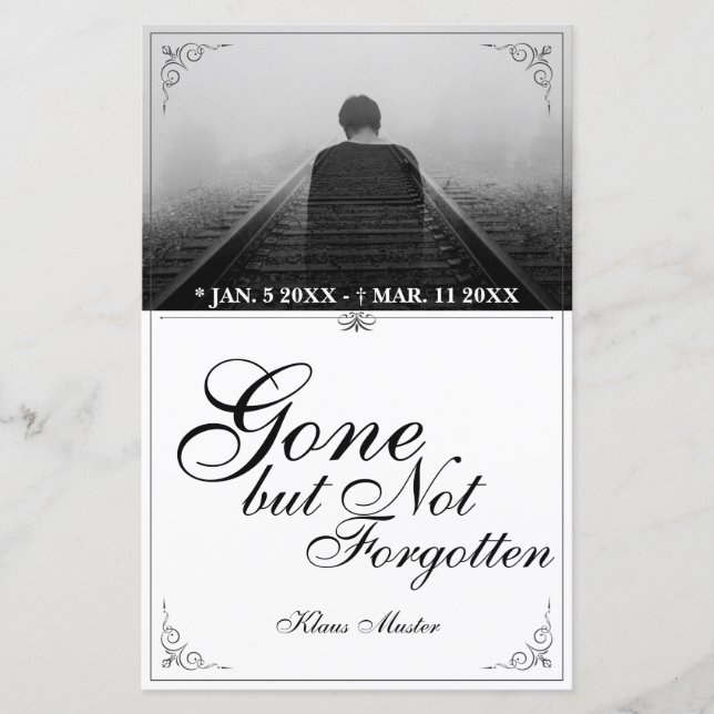 Borta men inte glömt - Klassiskt (Framsida)