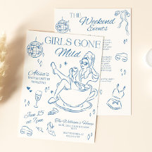 Borta Mild Fröken Resplan Invitation Slumbe