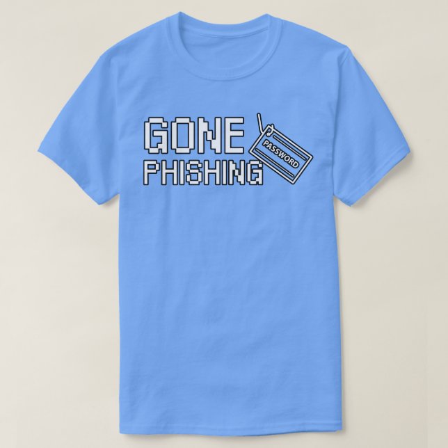 Borta nätfiske t shirt (Design framsida)