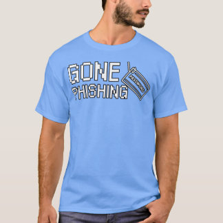 Borta nätfiske t shirt