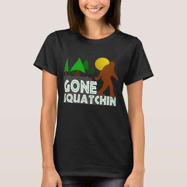 BORTA original- grafisk T-tröja för SQUATCHIN Tee Shirt (Framsida)