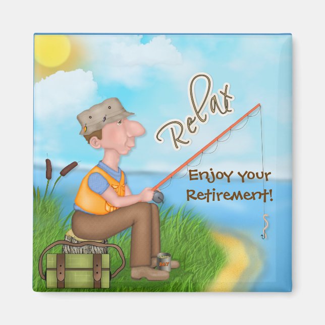 Borta Pension Magnet (Framsidan)