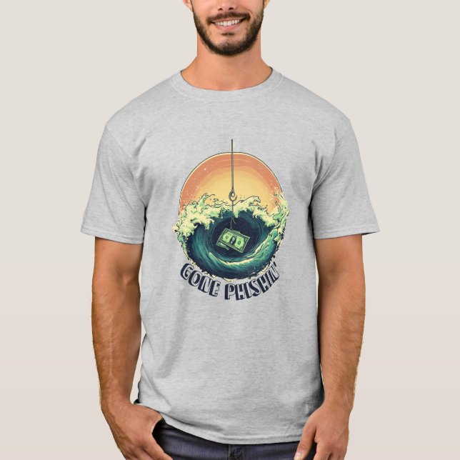 Borta Phishin-apparat för Pro vid Escaping Life T Shirt (Framsida)