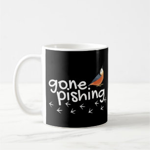 Borta Pishing! Birderkaffemugg Kaffemugg