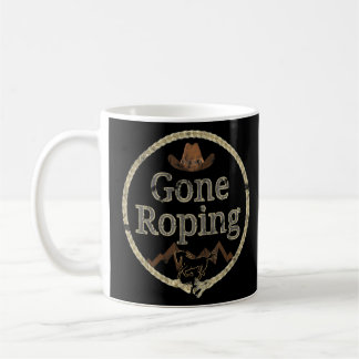 Borta Roping Rodeo Team Roping Kaffemugg