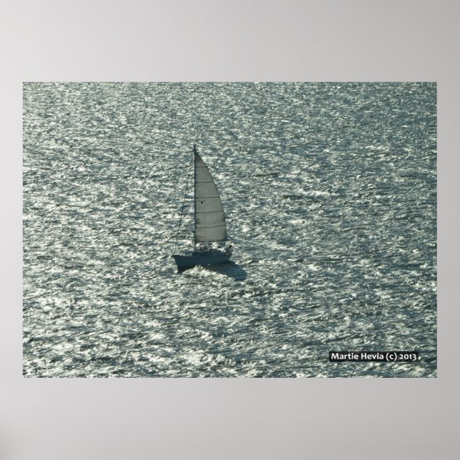 Borta segling poster (Framsidan)