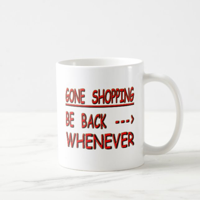 borta shopping kaffemugg (Höger)