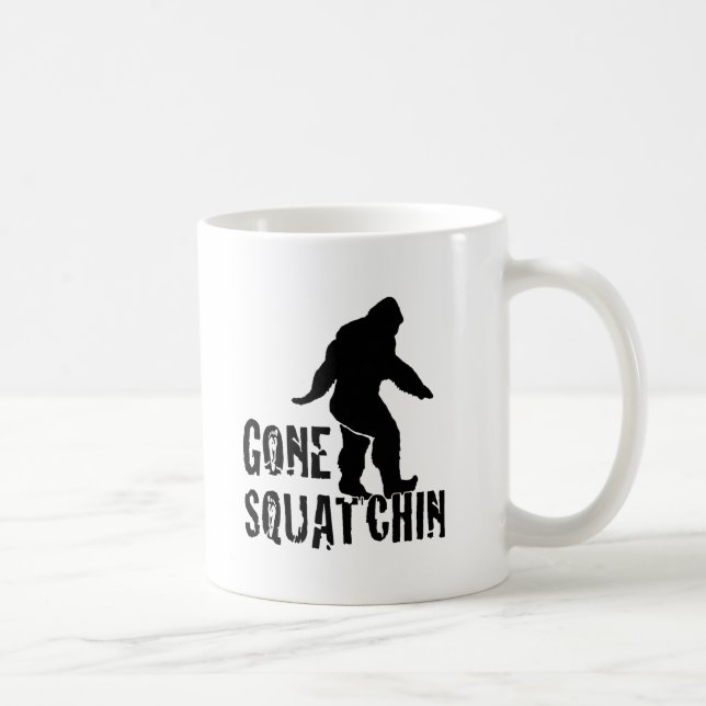 Borta Squatchin 2 Kaffemugg (Höger)