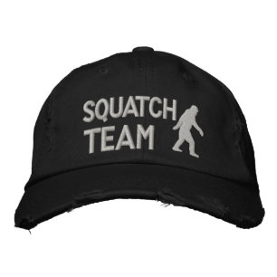 Borta Squatchin-batchteam Broderad Keps