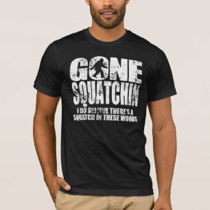 Borta Squatchin bedrövad designT-tröja Tröja