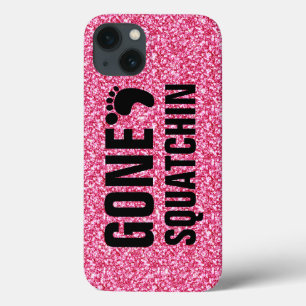 BORTA SQUATCHIN BLACK ROSA GLITTER PHOTO