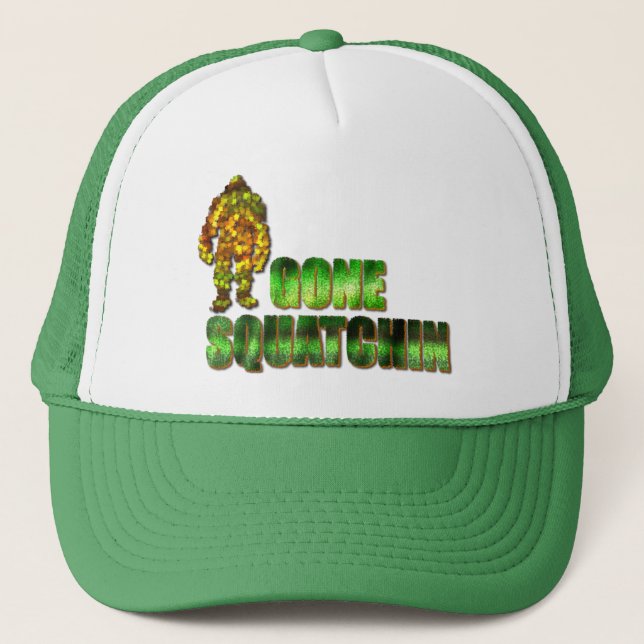 Borta Squatchin: Bobo hittar aldrig Bigfoot Keps (Framsida)