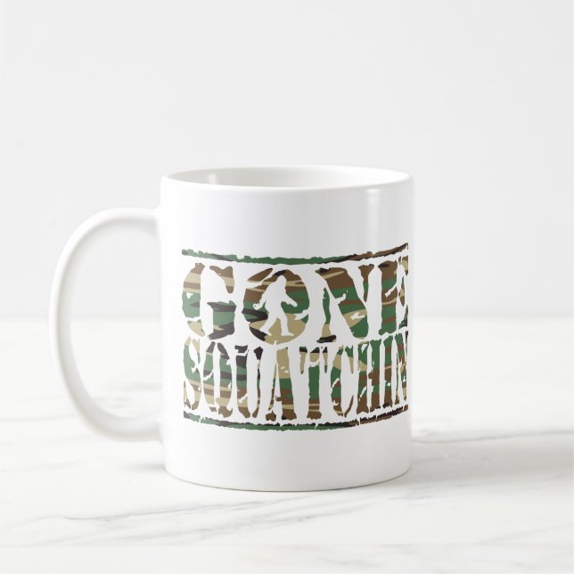 BORTA SQUATCHIN CAMO KAFFEMUGG (Vänster)