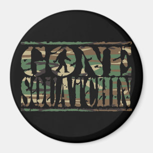 BORTA SQUATCHIN CAMO MAGNET