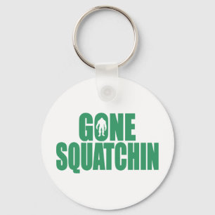 BORTA SQUATCHIN *Deluxe* Bobo Gear-sökare Bigfoot Nyckelring