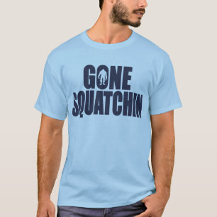 BORTA SQUATCHIN-*Deluxe* Bobo utrustar att finna T-shirt