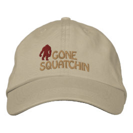 Borta Squatchin Embroized Hat Broderad Keps