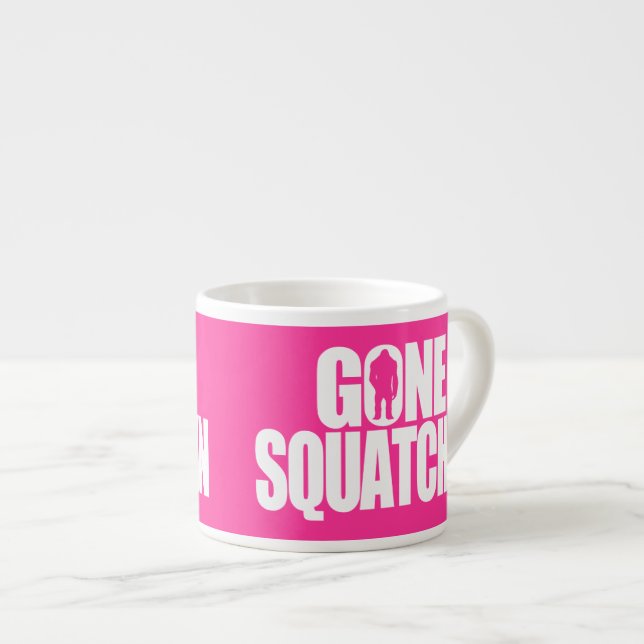 Borta Squatchin Espressomugg (Framsida höger)