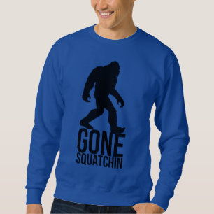 Borta squatchin för stor fot lång ärmad tröja