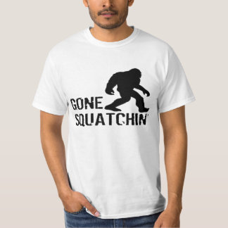 Borta Squatchin för vintage T-tröja Tee