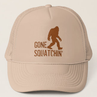 Borta Squatchin för vintage truckerkeps
