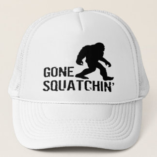Borta Squatchin för vintage truckerkeps