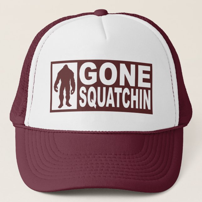 BORTA SQUATCHIN hatt för *NEW*DESIGN* - Keps (Framsida)