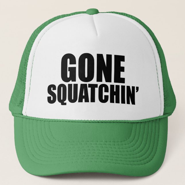 Borta Squatchin hatt Keps (Framsida)
