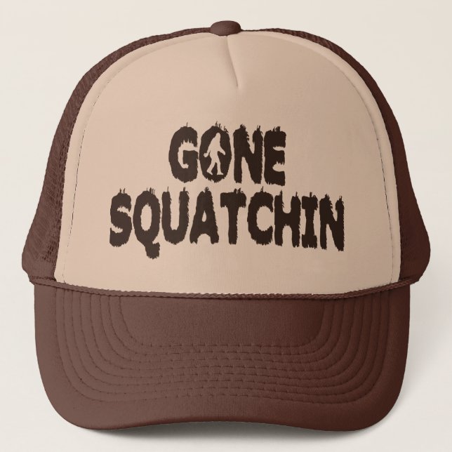 Borta Squatchin hatt Keps (Framsida)