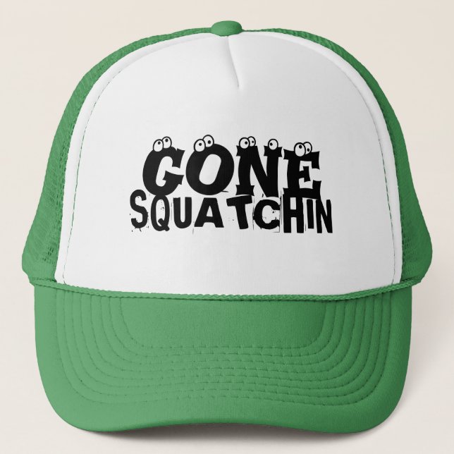 Borta Squatchin hatt Keps (Framsida)