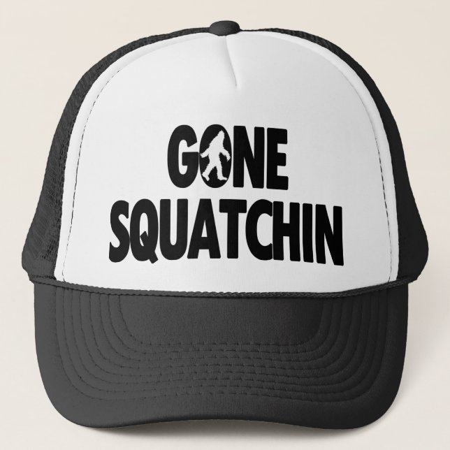 Borta Squatchin hatt Keps (Framsida)