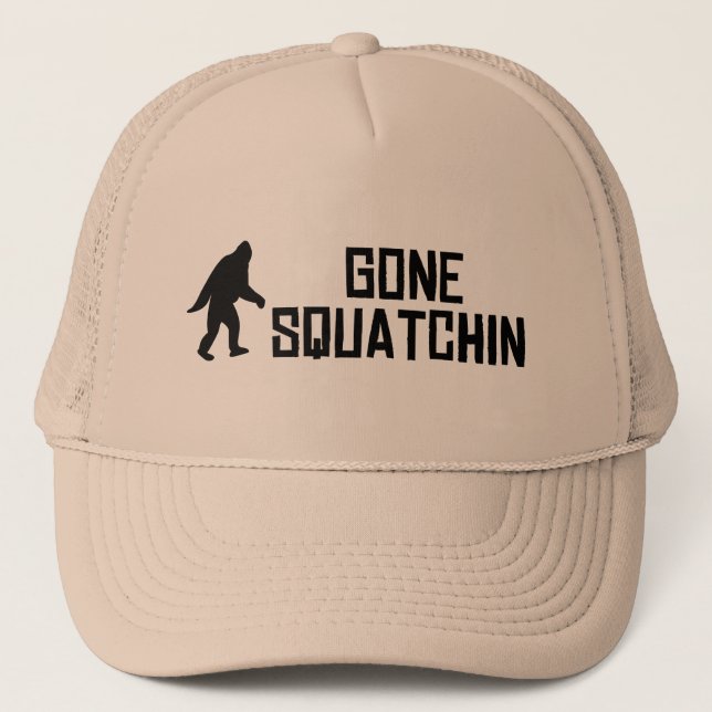 Borta Squatchin hatt Keps (Framsida)