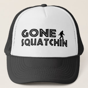 Borta Squatchin hatt Truckerkeps