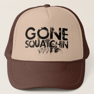 Borta Squatchin hatt Truckerkeps