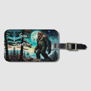 Borta Squatchin' Living Large Sasquatch Bagagebricka