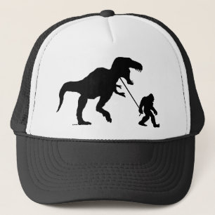 Borta Squatchin med T-rex Truckerkeps