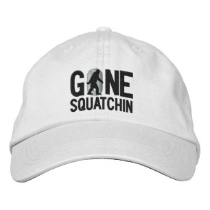 BORTA SQUATCHIN O- broderade kapsyl Broderad Keps