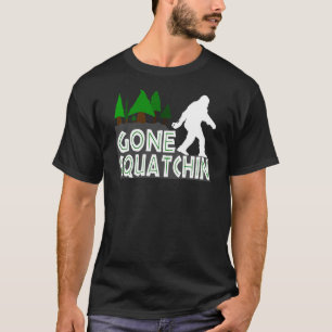 Borta Squatchin original- designskjorta Tee Shirt