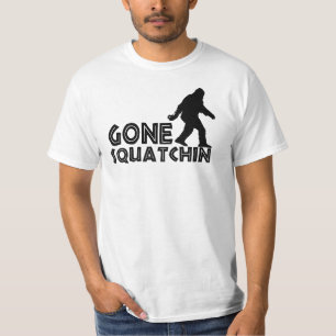 Borta Squatchin original- designskjorta Tee Shirt