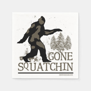 Borta Squatchin Pappersservett